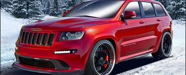 Tuning Jeep: Hennessey indoapa noul Grand Cherokee cu doua turbine si 800 cai putere!