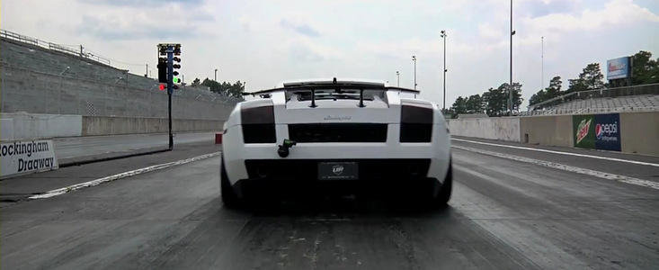 Tuning Lamborghini: Cel mai rapid Gallardo din lume parcurge sfertul de mila in 8.35 secunde!