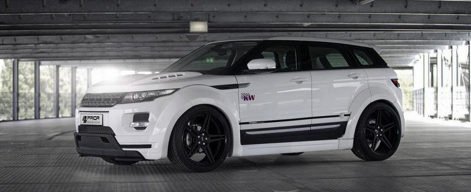 Tuning Land Rover: Prior Design ia la modificat Range Rover-ul Evoque