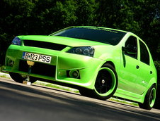 Tuning Logan: PiSSiSica verde Lamborghini, by Sorin