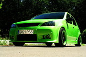 Tuning Logan: PiSSiSica verde Lamborghini, by Sorin