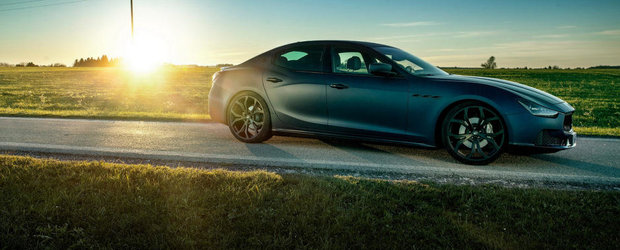 Tuning Maserati: Ghibli primeste un 'mic' imbold pentru lupta cu Seria 5 si M5