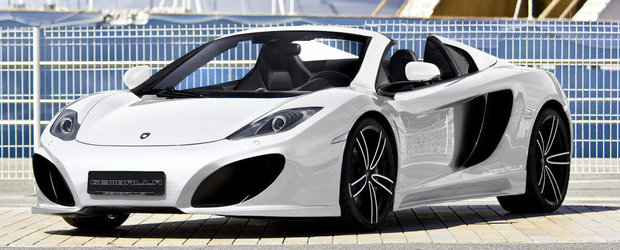 Tuning McLaren: Noul MP4-12C Spider cade victima germanilor de la Gemballa