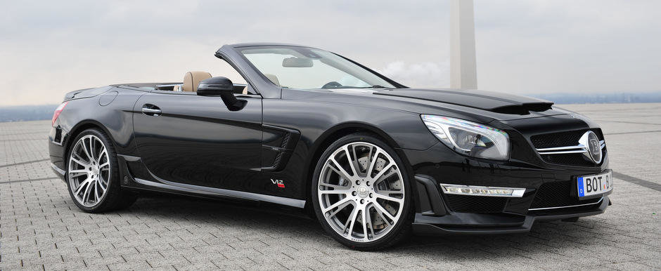 Tuning Mercedes: Noul BRABUS 800 Roadster este cel mai puternic Roadster din lume!