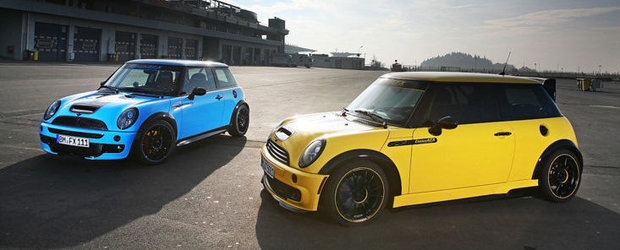 Tuning MINI: CoverEFX ne ispiteste cu doua MINI JCW viu-colorate