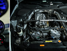 Tuning Nissan: 350Z Twin-Turbo, generatia Stance, culcata pe asfalt