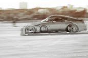 Tuning Nissan: 350Z Twin-Turbo, generatia Stance, culcata pe asfalt