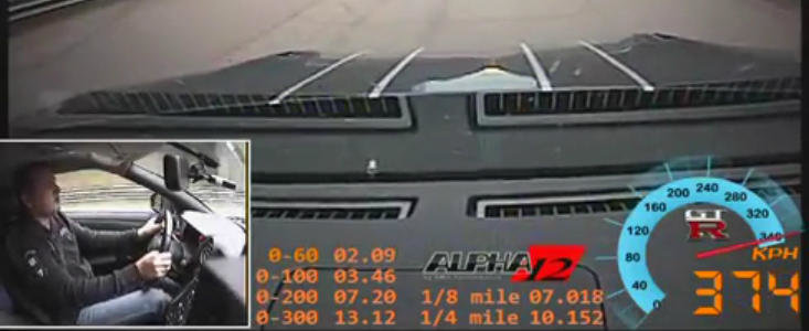 Tuning Nissan: AMS Alpha 12+ accelereaza de la 0 la 300 km/h in 13.12 secunde. VIDEO AICI!