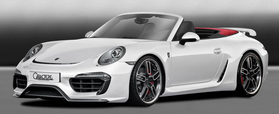 Tuning Porsche: Caractere isi lasa amprenta si asupra noului 991 Cabriolet