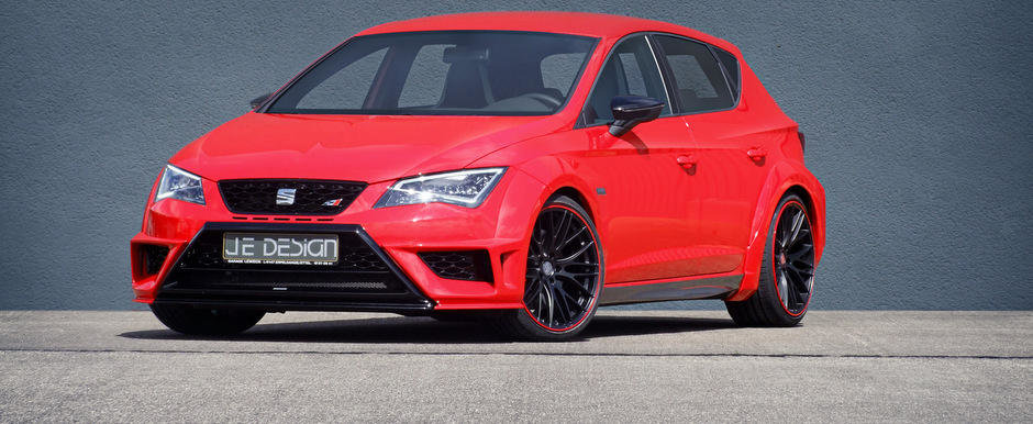 Tuning SEAT: JE Design lateste noul Leon Cupra, ii da si un plus de 70 CP