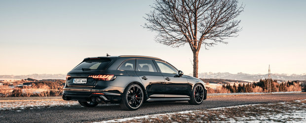 Tuning subtil pentru AUDI RS4 de la ABT. Motorul twin-turbo dezvolta acum 530 de cai putere