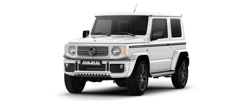 Tuningul care transforma noul Jimny in Mercedes G-Class. Le-a topit inima tuturor Tuningul care transforma noul Jimny in Mercedes G-Class. Le-a topit inima tuturor