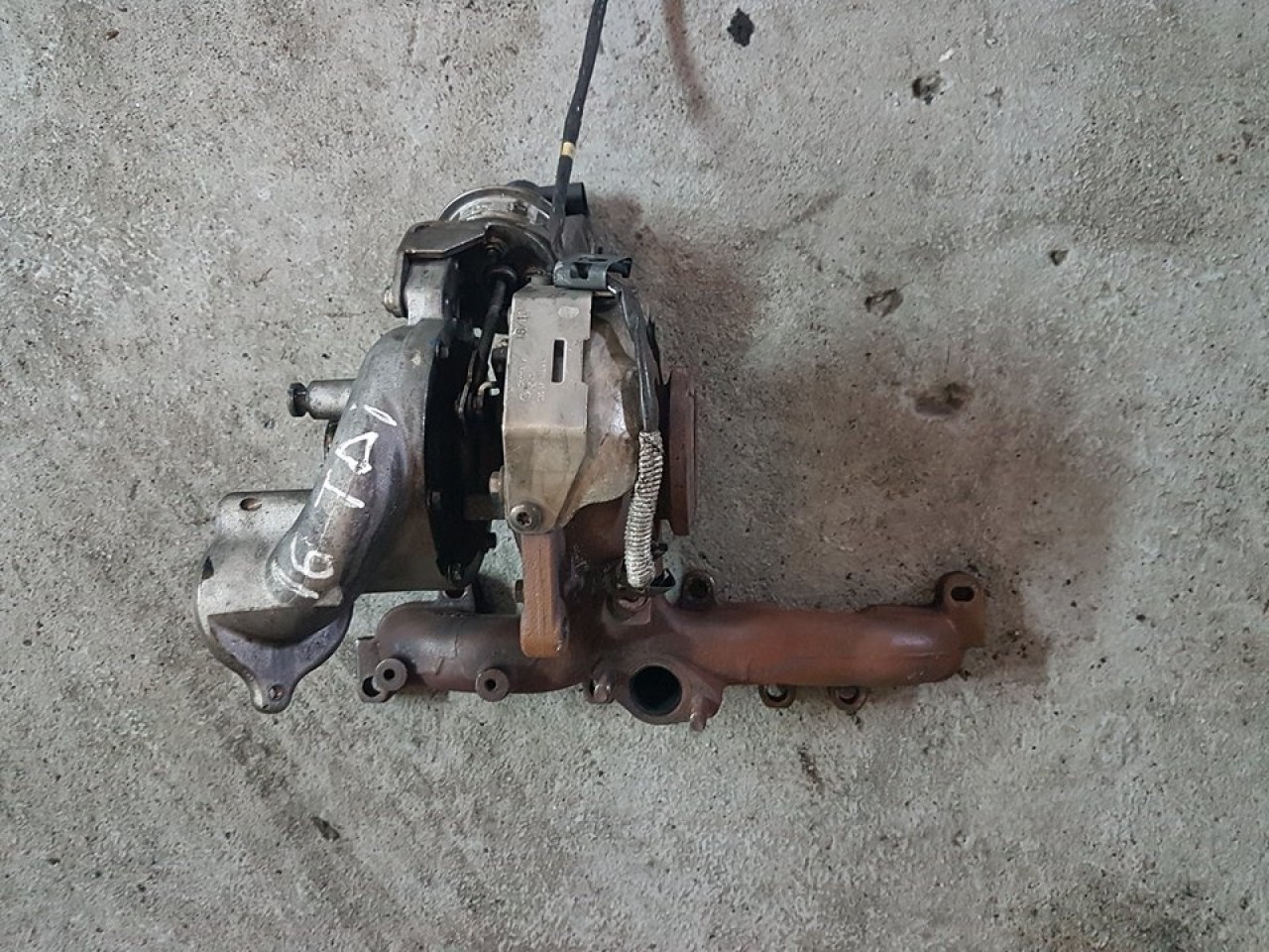 Turbina 03l253016t seat leon 1p 1.6 tdi cayc 105 cai