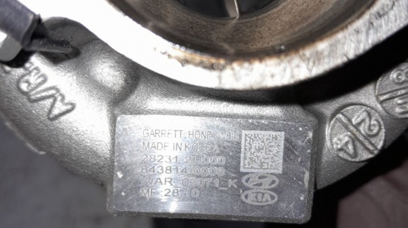 Turbina 1.6 crdi D4FE / COD - 28231 - 2U000 / euro 6 / HYUNDAI