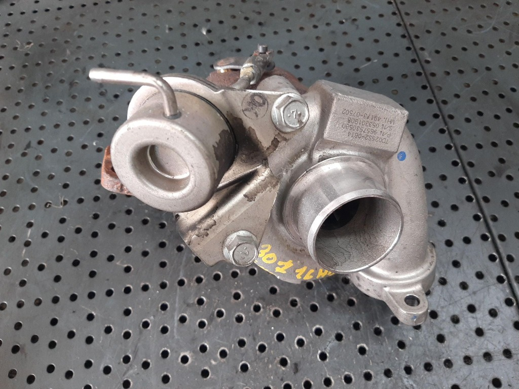 Turbina 1.6 tdci ford fiesta 5 peugeot 307 expert citroen berlingo c3 9657530580