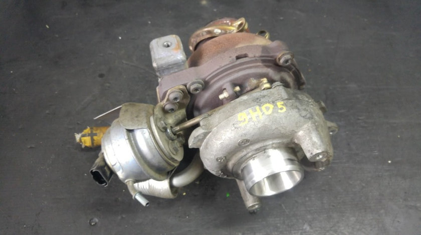 Turbina 9h05 1.6 hdi citroen c4 euro 5 tip 9hd 9686120680