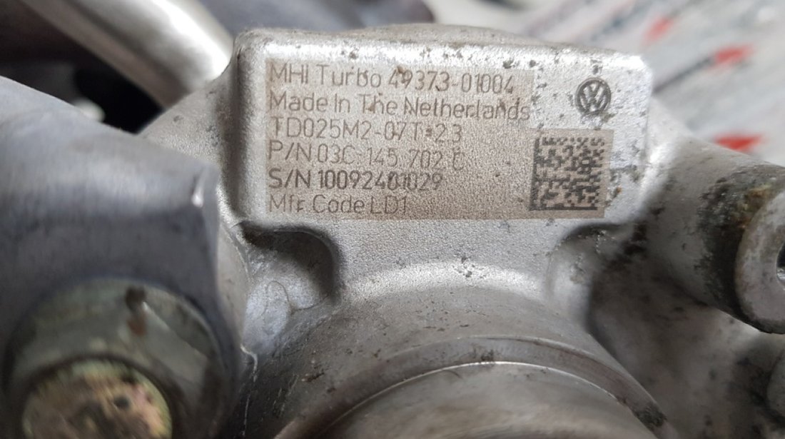 Turbina Audi A3 8P 1.4TSi 125cp CAXC 03C145702C