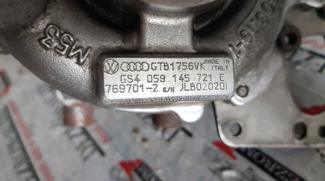 Turbina Audi A4 B7 2.7TDi 180cp 059145721E cod motor : BPP