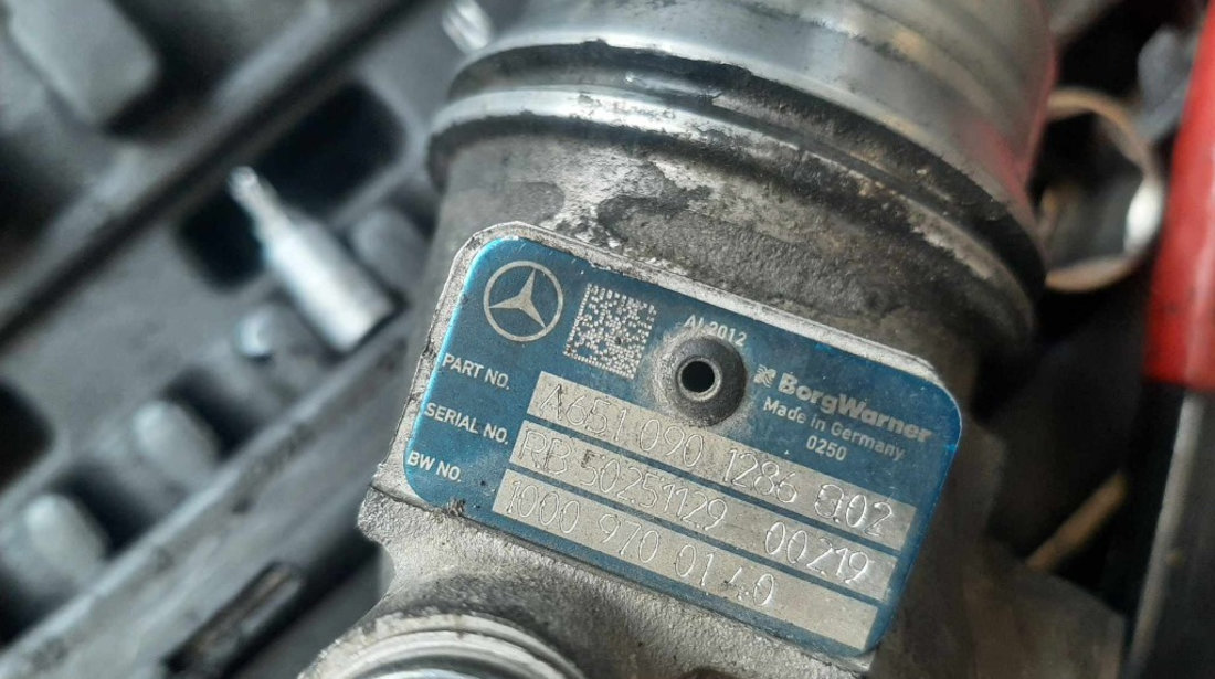 Turbina biturbo 651950 mercedes vito w447 2.2cdi euro 6 a6510901286 53241015173 54391014775