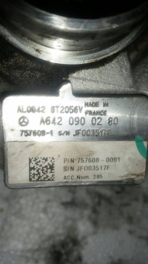 Turbina cod a6420900280 mercedes-benz c-class(w204) 320 cdi