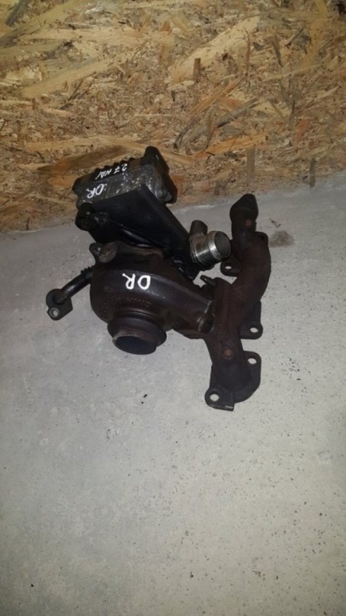 Turbina dreapta cod 4u3q-6k682-aj citroen c5 III 2.7 hdi bi-turbo 204 cai