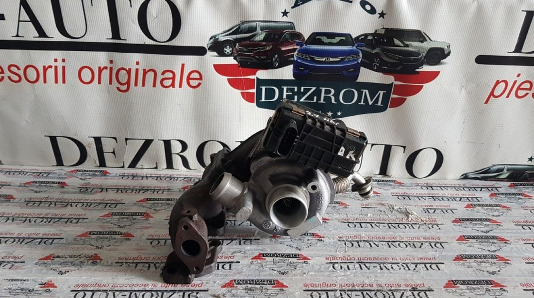 Turbina dreapta Peugeot 407 2.7HDi bi-turbo 204cp UHZ 4u3q-6k682-aj