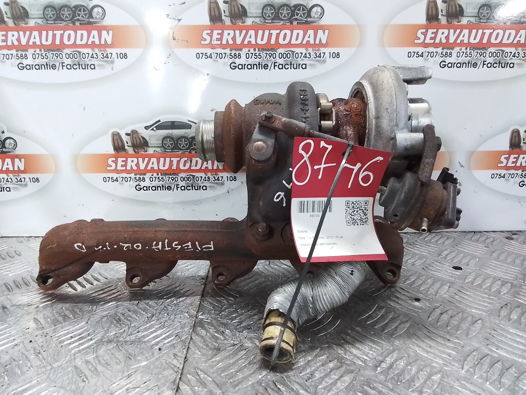 Turbina Ford Fiesta (2012-2017) [MK8] 1.4 Motorina 2012, 9673283680 / TD02H2-07TVT-2.1