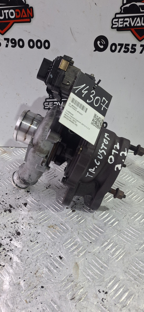 Turbina Ford Transit Custom (2012->) 2.2 Motorina 2012, BK2Q-6K682-HA