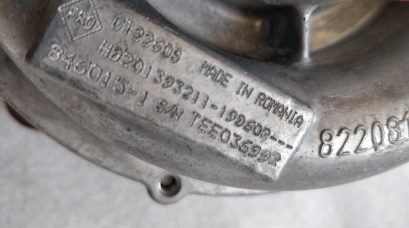 Turbina GT2260S 2.3 dCi Renault Master mk3 // Opel Movano B // Nissan NV400