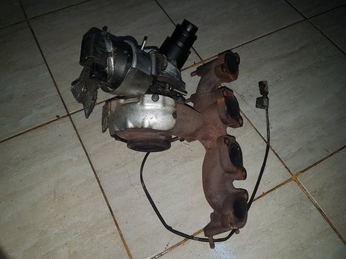 Turbina kkk 03l253019j vw passat b6 2.0 tdi cbaa 136 cai