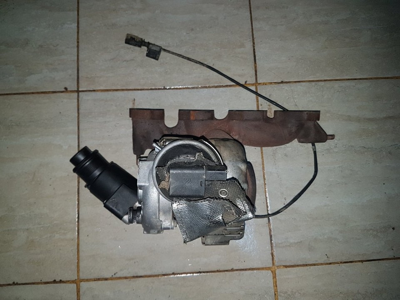 Turbina kkk 03l253019j vw scirocco 2.0 tdi cbdb 140 cai