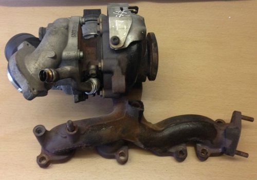Turbina kkk audi vw tiguan 2.0 tdi cbab cod 03l253019j