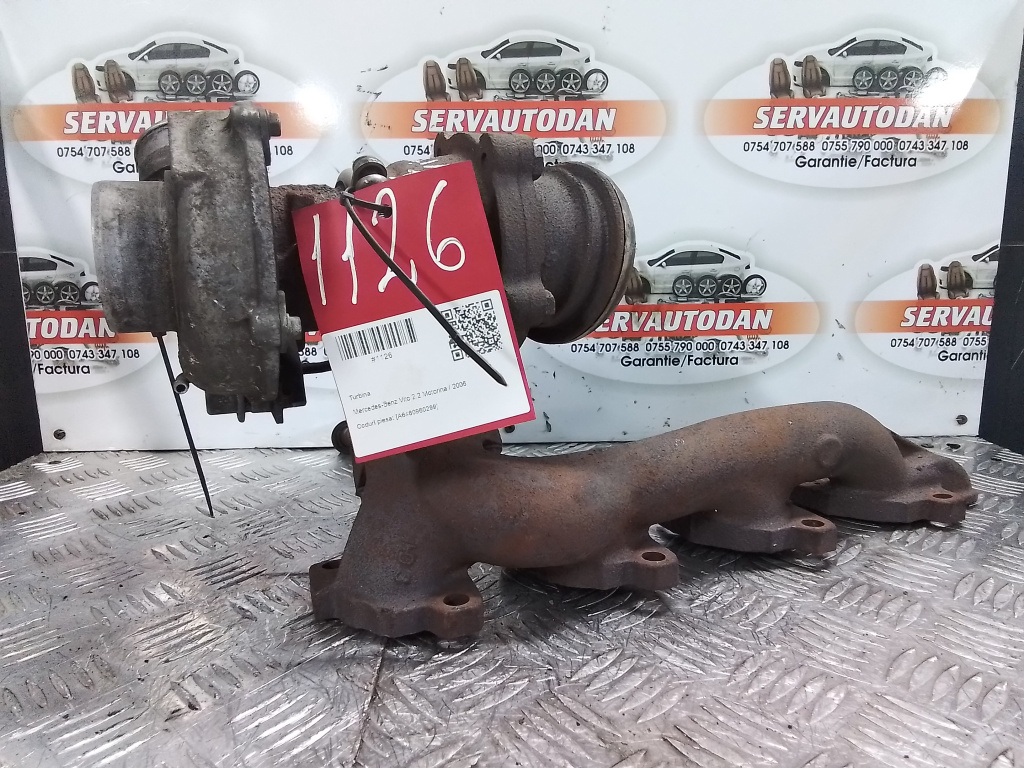Turbina Mercedes-Benz Vito (2003-2009) [W639] 2.2 Motorina 2006, A6460960299