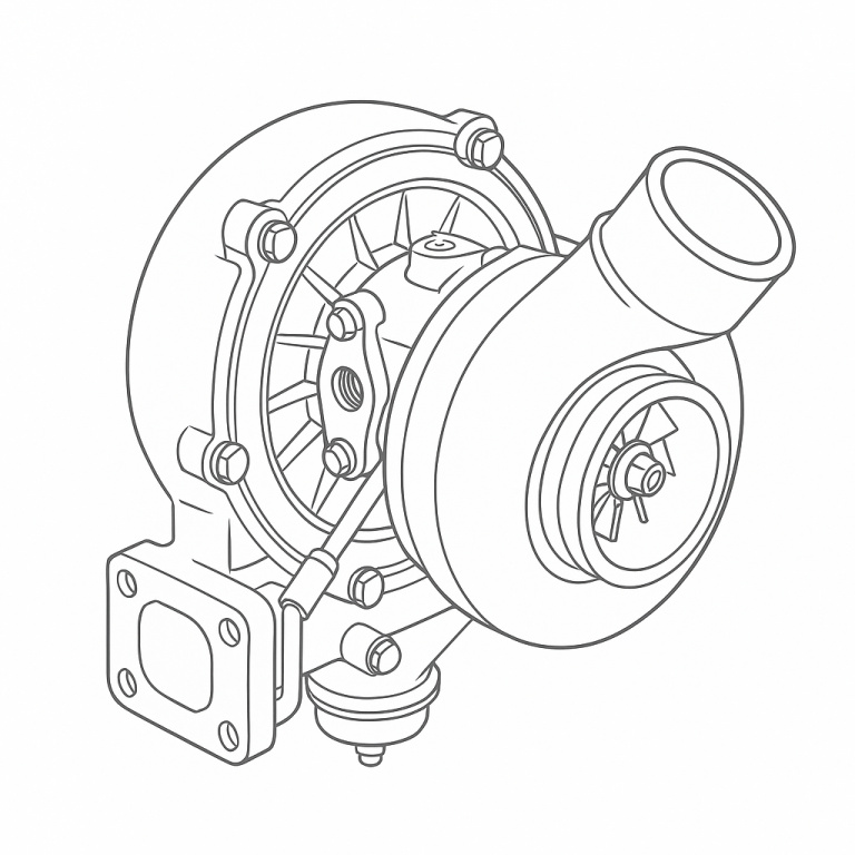 Turbina Opel Vectra C [Fabr 2003-2008] 55205483 / 93181979 1.9 CDTI Z19DTH 110 KW / 150 CP
