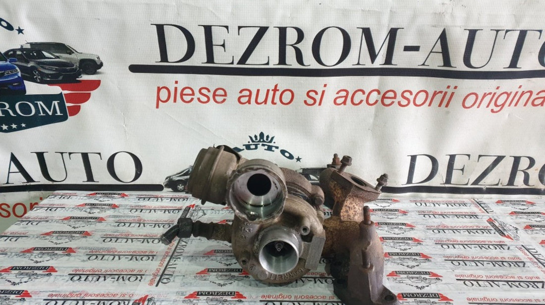 Turbina originala Garrett VW Jetta 3 2.0 TDi 136 cai motor AZV cod piesa : 03G253014H