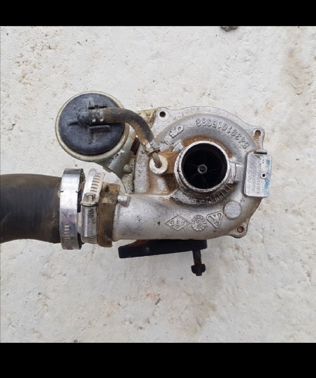 Turbina Renault Dacia logan 1.5 Dci euro4 an de fabricatie 2007  cod 54391015083