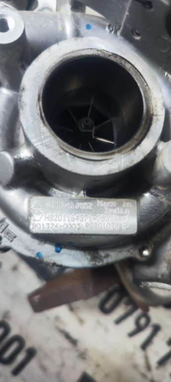 Turbina Renault Kangoo 1.5 DCI motor K9K 110 cp an 2017 cod 8201164371