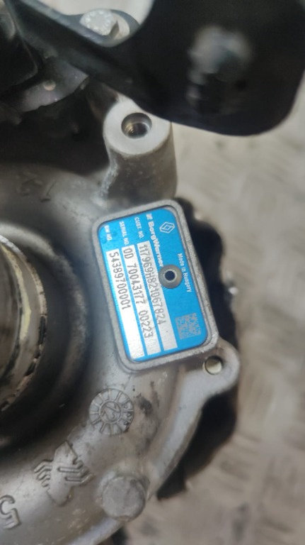 Turbina Renault Megane 1.6 DCI 130 cp / 96 kw cod motor R9M an 2008-2016 cod piesa 54369700001 / 821...