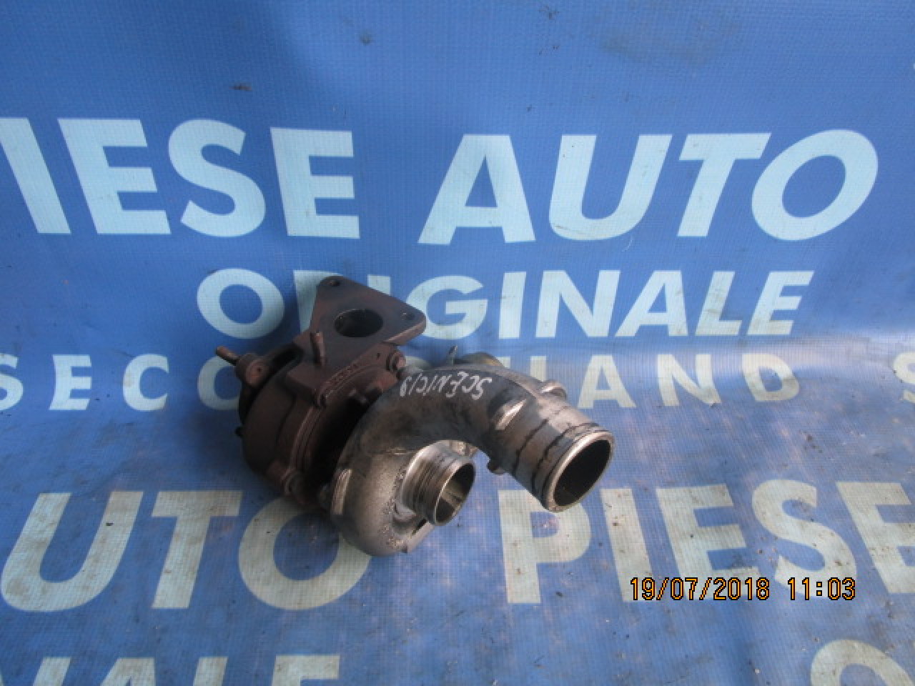 Turbina Renault Scenic 1.9dci; 8200332125 (joc axial)