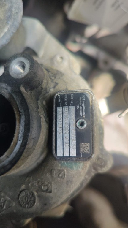 Turbina Renault Symbol 1.5 dci cod motor K9K an 2011 cod piesa 54359710028 / 82728353