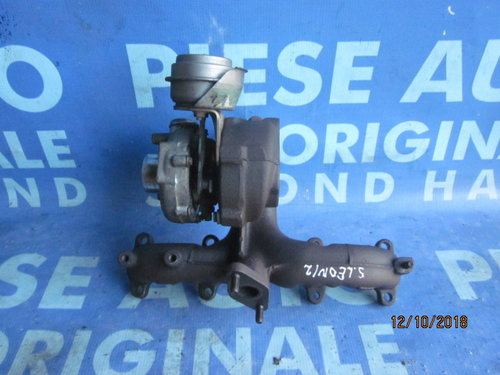 Turbina Seat Leon 1.9tdi;  038253019C (joc axial)
