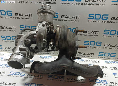 Turbina Turbo Turbosuflanta Audi A4 B8 2.0 TFSI CDN CDNC 2008 - 2013 Cod 06H145702L [X3529]