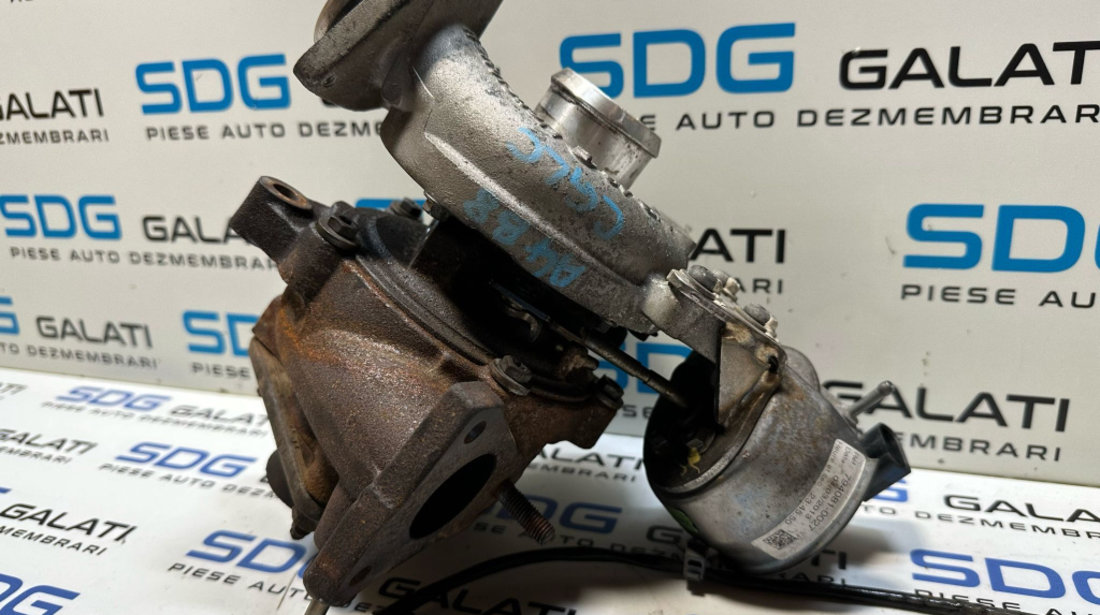 Turbina Turbo Turbosuflanta Audi A4 B8 B8.5 2.0 TDI CGLC CGLD CMGB 2008 - 2015 Cod 03L145721B [X3017]