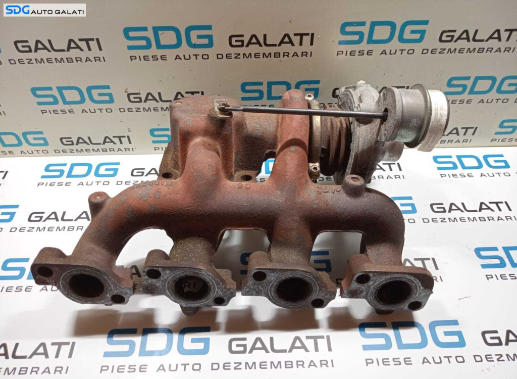 Turbina Turbo Turbosuflanta cu Actuator Vacuumatic Ford Mondeo 3 2.0 TDCI 66 85 KW 2000 - 2007 Cod 1S7Q-6K682-AF [M6230]