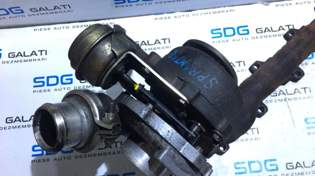 Turbina / Turbosuflanta Mercedes Benz Clasa C W203 2.2CDI 2001 - 2007 COD : A6110960099