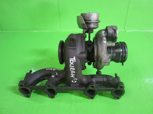 TURBINA / TURBOSUFLANTA VW TOURAN 1.9 TDI 74KW 100CP FAB. 2003 - 2015⭐⭐⭐⭐⭐