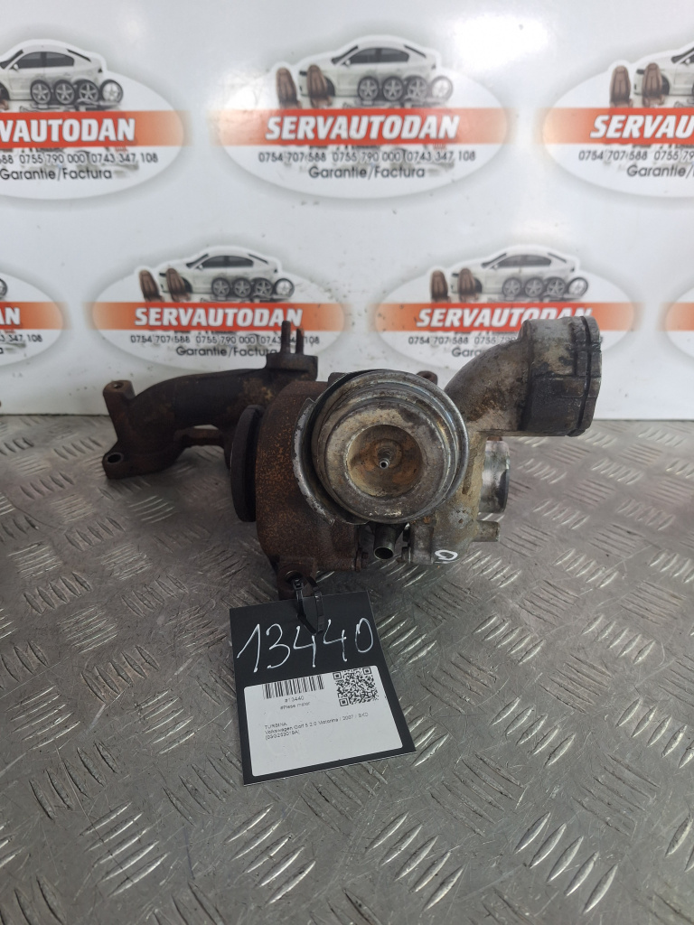 Turbina Volkswagen Golf 5 (2004-2009) 2.0 Motorina 2007, 03G253019A