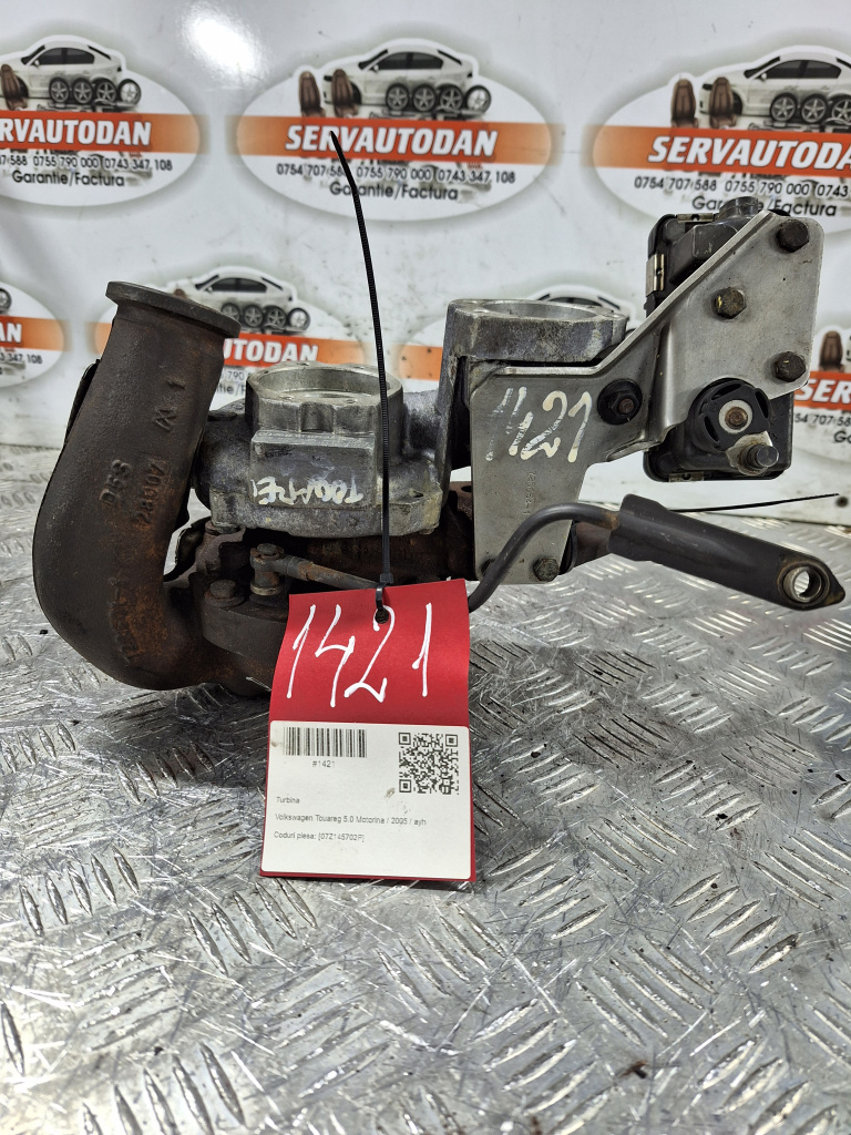Turbina Volkswagen Touareg (2002-2006) 5.0 Motorina 2005, 07Z145702P