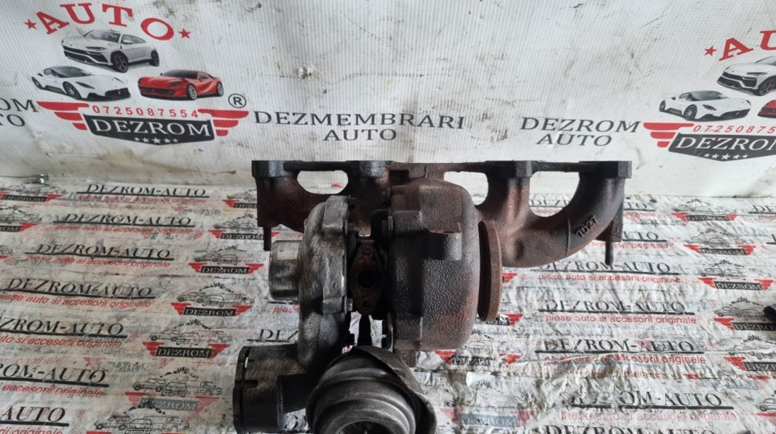 Turbina VW Golf V Plus 1.9 TDI 105 cai motor BXE cod piesa : 03G253014F