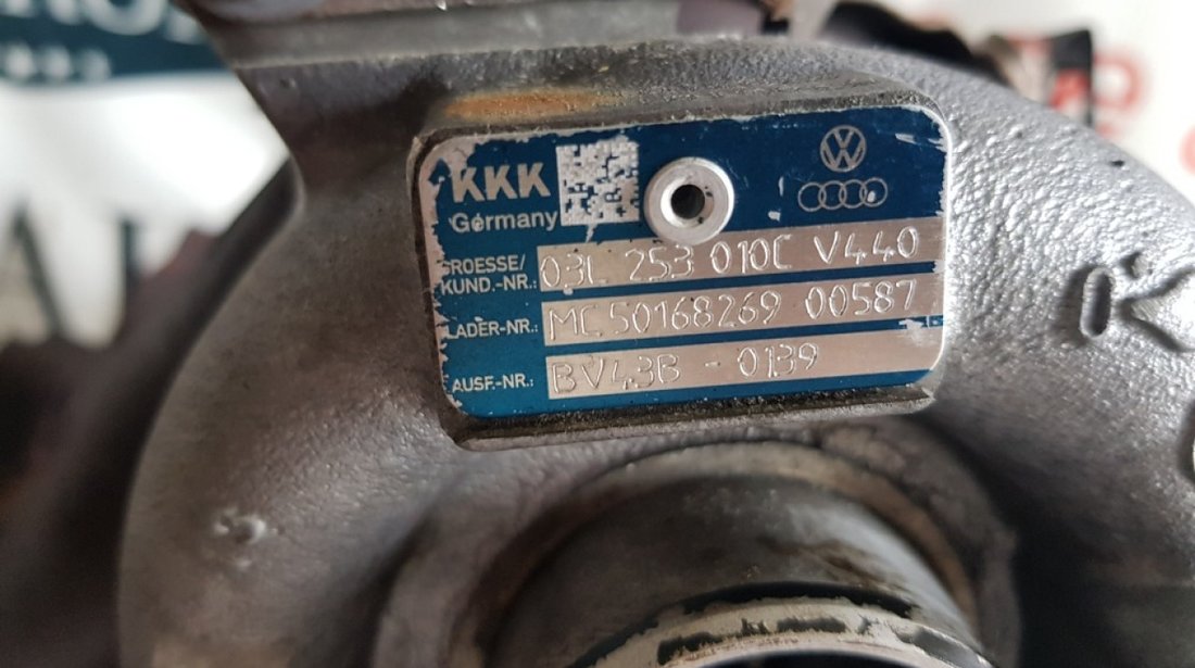 Turbina VW Passat B6 2.0TDi 136cp CBAA 03L253010C